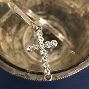 Brighton Silver Cross Bracelet